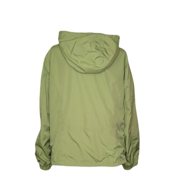 Eddie Bauer Green Hooded Zip Lightweight Jacket Size XL - Picture 3 of 10